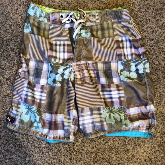 American Eagle Swim Trunks